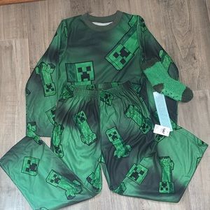 Minecraft Boy Sleepwear Set.